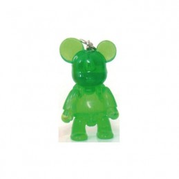 Figur Qee Mini Bear Clear Green (No box) Toy2R Geneva Store Switzerland