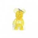 Figur Qee Mini Bear Clear Yellow (No box) Toy2R Geneva Store Switzerland