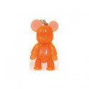 Figur Toy2R Qee Mini Bear Clear Orange (No box) Geneva Store Switzerland