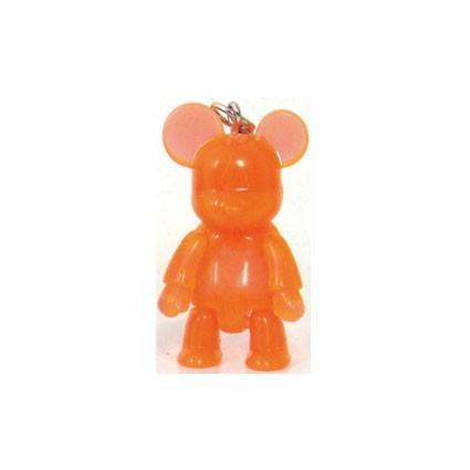 Figurine Qee Mini Bear Clear Orange (Sans boite) Toy2R Boutique Geneve Suisse