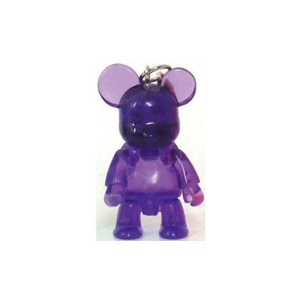 Figur Toy2R Qee Mini Bear Clear Violet (No box) Geneva Store Switzerland