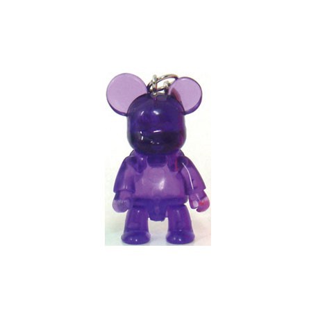Figurine Qee Mini Bear Clear Violet (Sans boite) Toy2R Boutique Geneve Suisse