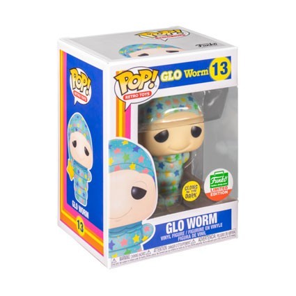 Figur Funko Pop Glow in the Dark Hasbro Glo Worm Holiday 2020 Limited Edition Geneva Store Switzerland