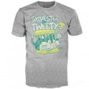 Figur Funko T-shirt Sylvester and Tweety Limited Edition Geneva Store Switzerland