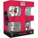 Figurine GB eye Suicide Squad Set 4 verres à shot Harley Quinn Boutique Geneve Suisse