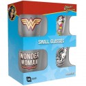 Figur GB eye Wonder Woman Shotglass 4-Pack 60´s Pop Geneva Store Switzerland