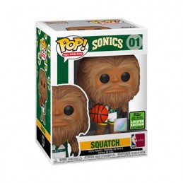 Figurine Funko Pop ECCC 2021 NBA Mascots Sonic Squatch Edition Limitée Boutique Geneve Suisse