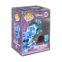 Figuren Funko Pop Artist Series Mickey Mouse Conductor mit Acryl Schutzhülle Limitierte Auflage Genf Shop Schweiz