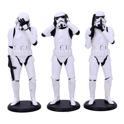 Figuren Nemesis Now Original Stormtrooper Figuren 3er-Pack Three Wise Stormtroopers Genf Shop Schweiz Figuren Nemesis Now Original Stormtrooper Figuren 3er-Pack Three Wise Stormtroopers Genf Shop Schweiz