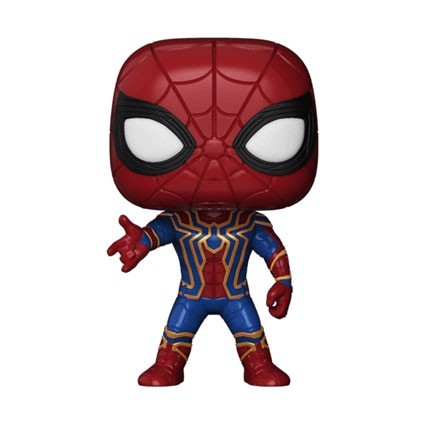 Figur Funko Pop Metallic Marvel Avengers Infinity War Iron Spider (Rare) Geneva Store Switzerland