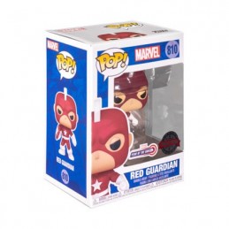 Figurine Funko Pop Marvel Captain America Red Guardian Year of the Shield Edition Limitée Boutique Geneve Suisse