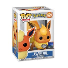 Pop WC2021 Pokemon Flareon Diamond Glitter Limitierte Auflage