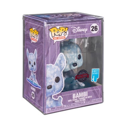 Figur Funko Pop Artist Series Bambi Snowflakes Hard Acrylic Protector Limited Edition Geneva Store Switzerland