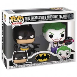 Figuren Funko Pop DC Batman und Joker White Knight 2-Pack Limitierte Auflage Genf Shop Schweiz