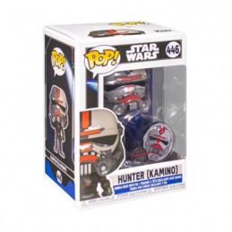 Pop Star Wars Across the Galaxy Hunter (Kamino) avec Pin Edition Limitée