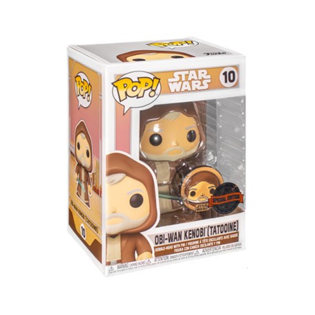 Obi Wan Kenobi Tatooine 10 Star Wars Exclusive Pop Funko Pop Star Wars 
