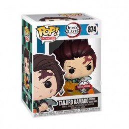 Figuren Funko Pop Animation Demon Slayer Tanjiro mit Brennender Klinge Limitierte Auflage Genf Shop Schweiz