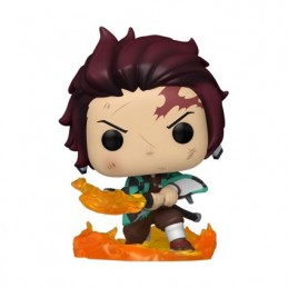 Figur Funko Pop Animation Demon Slayer Tanjiro with Flaming Blade Limited Edition Geneva Store Switzerland