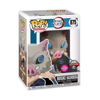 Figuren Pop Beflockt Animation Demon Slayer Inosuke Limitierte Auflage Funko Genf Shop Schweiz