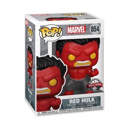 Figur Funko Pop Marvel Hulk Red Hulk Limited Edition Geneva Store Switzerland