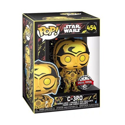Figur Funko Pop Star Wars Retro Series C-3PO Limited Edition Geneva Store Switzerland