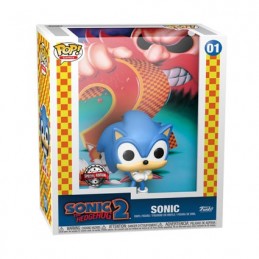 Figuren Funko Pop Game Cover Sonic the Hedgehog Sonic 2 mit Acryl Schutzhülle Limitierte Auflage Genf Shop Schweiz