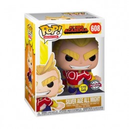 Pop Glow in the Dark My Hero Academia Silver Age All Might Limited Edition