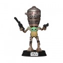 Figurine Pop et T-shirt Star Wars Le Mandalorian IG-11 avec l'Enfant (Grogu) Edition Limitée Funko Boutique Geneve Suisse