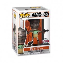 PopStar Wars The Mandalorian IG-11 with the Child (Grogu) Limited Edition