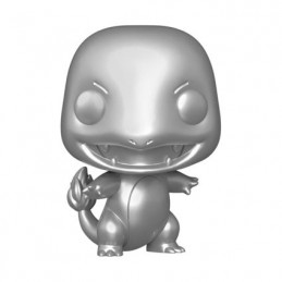 Figur Funko Pop Metallic Pokemon Charmander Silver Limited Edition Geneva Store Switzerland
