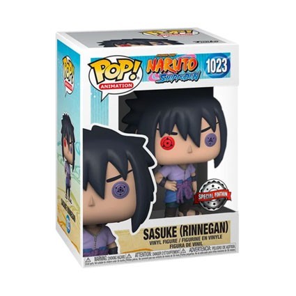 Figurine Funko Pop Naruto Shippuden Sasuke Rinnegan Edition Limitée