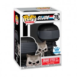 Figur Funko Pop G.I. Joe Snake Eyes with Timber Limited Edition Geneva Store Switzerland