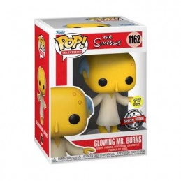 Figur Funko Pop Glow in the Dark Simpsons Mr Burns Radioactive Limited Edition Geneva Store Switzerland