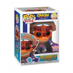 Pop SDCC 2021 Crash Bandicoot Crash in Mask Armor Edition Limitée