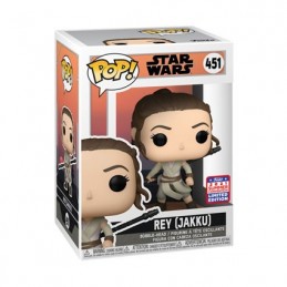 Pop SDCC 2021 Star Wars Across the Galaxy Rey Jakku Edition Limitée