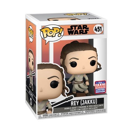 Figur Funko Pop SDCC 2021 Star Wars Across the Galaxy Rey Jakku Limited Edition Geneva Store Switzerland