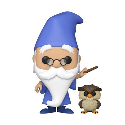 Figur Funko Pop The Sword in the Stone Merlin with Archimedes (Vauled) Geneva Store Switzerland