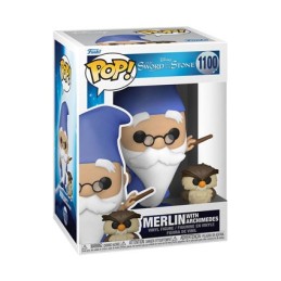 Figur Funko Pop The Sword in the Stone Merlin with Archimedes (Vauled) Geneva Store Switzerland