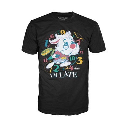 Figuren Funko T-shirt Alice im Wunderland Weisser Hase Limitierte Auflage Genf Shop Schweiz