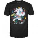 Figur T-shirt Alice in Wonderland White Rabbit Limited Edition Funko Geneva Store Switzerland