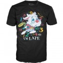 Figur Funko T-shirt Alice in Wonderland White Rabbit Limited Edition Geneva Store Switzerland