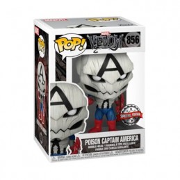 Pop Venom Poison Captain America Limited Edition