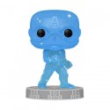 Figur Funko Pop Artist Series Infinity Saga Captain America Blue Limited Edition Geneva Store Switzerland
