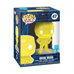 Figur Funko Pop Artist Series Infinity Saga Iron Man Yellow Limited Edition Geneva Store Switzerland