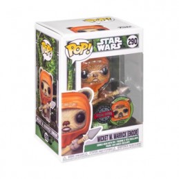 Pop Star Wars Across the Galaxy Wicket W. Warrick Endor mit Pin Limitierte Auflage