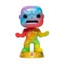 Figurine Pop Artist Series Infinity Saga Thanos Rainbow Metallic avec Boîte de Protection Acrylique Edition Limitée Funko Bou...