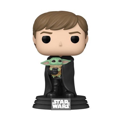 Figur Funko Pop Star Wars The Mandalorian Luke Skywalker with Grogu Geneva Store Switzerland