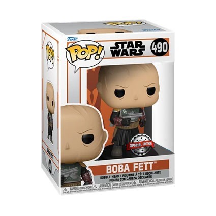 Figuren Funko Pop Star Wars The Mandalorian Boba Fett Unmasked Limitierte Auflage Genf Shop Schweiz