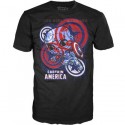 Figurine Funko Pop et T-shirt Artist Series Captain America Civil War Edition Limitée Boutique Geneve Suisse
