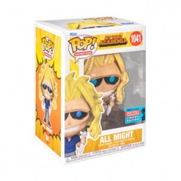Figur Funko Pop NYCC 2021 My Hero Academia All Might with Bag and Umbrella Limited Edition Geneva Store Switzerland